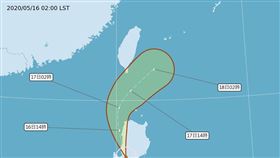 黃蜂颱風最新路徑！4縣市高溫警報…梅雨季「下週這天」來（圖／翻攝自氣象局）