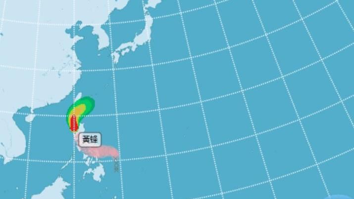 氣象局發布黃蜂海警　首波警戒區曝光