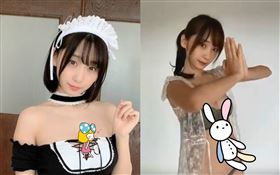 伊織萌（伊織もえ）在推特上示範如何利用胸肌讓胸部自己動起來