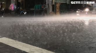 黃蜂引豪雨狂下　最接近台灣時間點曝