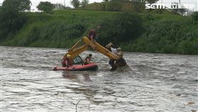 新北市，樹林，柑園橋，怪手，受困，工人，大雨