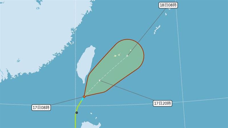 氣象局：「黃蜂」8點30分解除海警