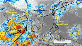 「黃蜂」威脅解除，但下周將報到的梅雨鋒面不能小覷。（圖／翻攝自「天氣職人-吳聖宇」）