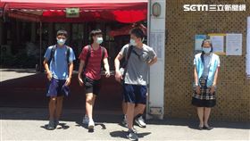 109國中教育會考，師大附中考場。（圖／記者簡若羽攝影）