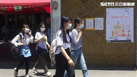 109國中教育會考，師大附中考場。（圖／記者簡若羽攝影）