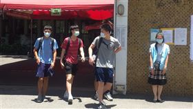 109國中教育會考，師大附中考場。（圖／記者簡若羽攝影）