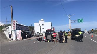 石門俞家肉粽老闆　迴轉撞死重機騎士