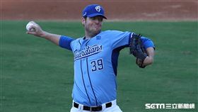 ▲富邦悍將投手羅力（Mike Loree）。（圖／記者劉彥池攝影）
