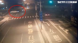 肇逃男女撞擊瞬間曝！紅燈6秒仍硬闖
