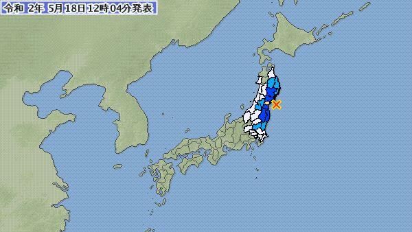 日本外海規模5.2地震　無海嘯威脅