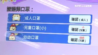 4歲以下幼幼口罩　超商、網路可預購