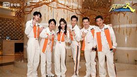 Angelababy,李晨,鄭愷,蔡徐坤,奔跑吧4。圖／愛奇藝台灣站提供