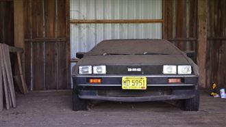 《回到未來》時光機　穀倉意外尋獲