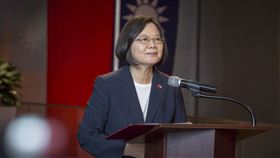 蔡英文、台灣、中華民國、國旗（圖／總統府提供）