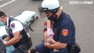 單親媽扛家計累到自摔　懷裡摟襁褓嬰