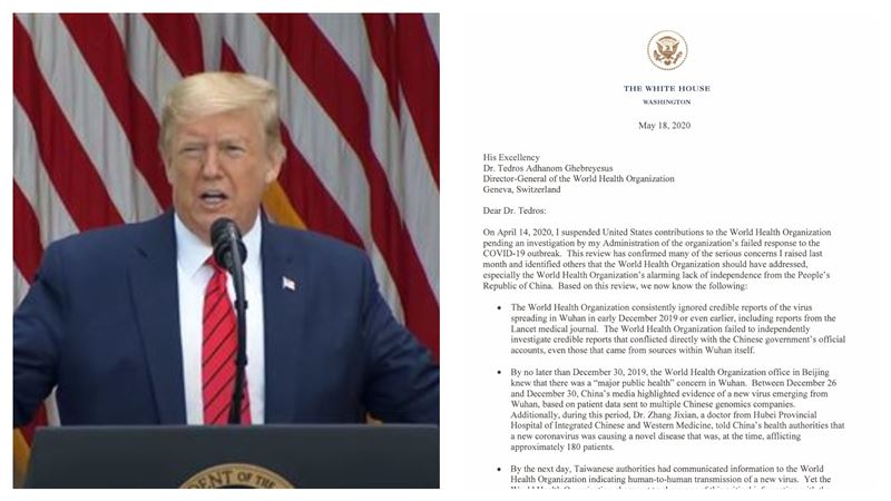 川普氣炸了…怒發正式公文給譚德塞