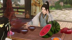 中國線上遊戲《逆水寒》疑似抄襲動物森友會。（圖／翻攝自逆水寒微博）