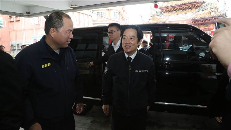 賴清德明就任副總統　警衛室主任曝光