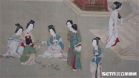 明，仇英，漢宮春曉。（邱建一提供）