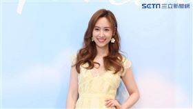 Sandy吳姍儒今（19日）出席香氛品牌活動。圖／記者邱榮吉攝影