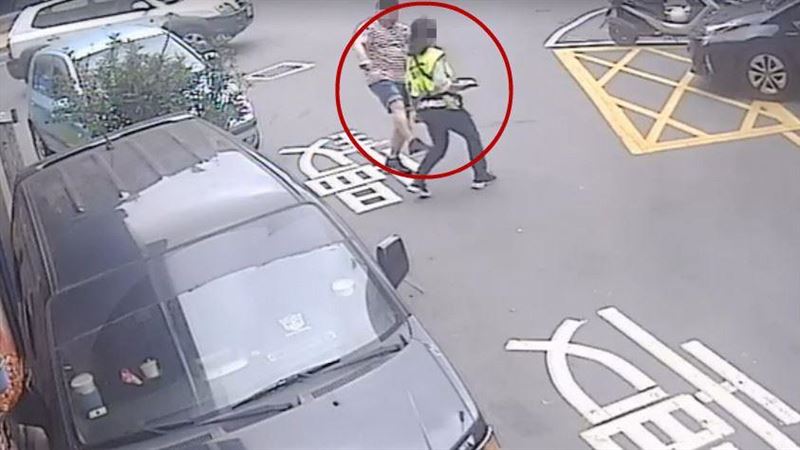 新竹男毆打女收費員　她怒PO文提告