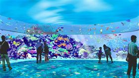 北台灣最美水族館桃園「Xpark」夏天開幕。（圖／業者提供）