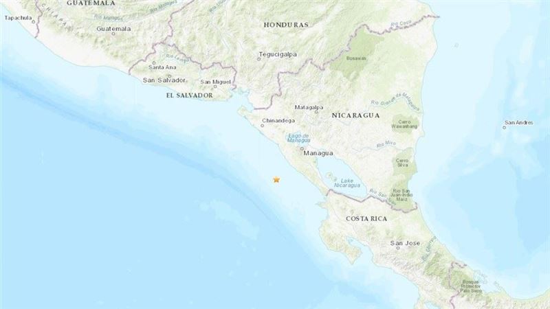 尼加拉瓜遭5.1地震侵襲