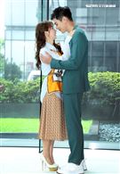 郭書瑤、禾浩辰出席「未來媽媽」卡司發布記者會。（記者邱榮吉/攝影）