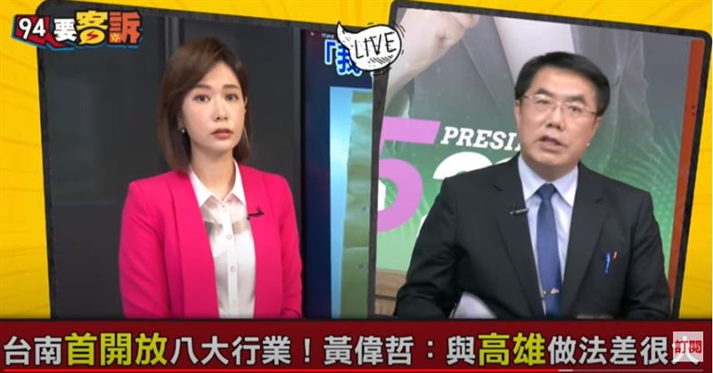 六都5缺1…黃偉哲：八大行業白天開