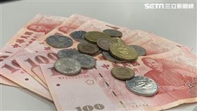 鈔票、紙鈔、硬幣，示意圖／資料照