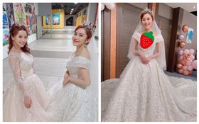 王宇婕、苗真。（圖／凱瑟琳婚紗提供）