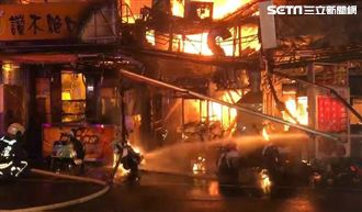 台中中華路夜市大火　警逮1縱火男子