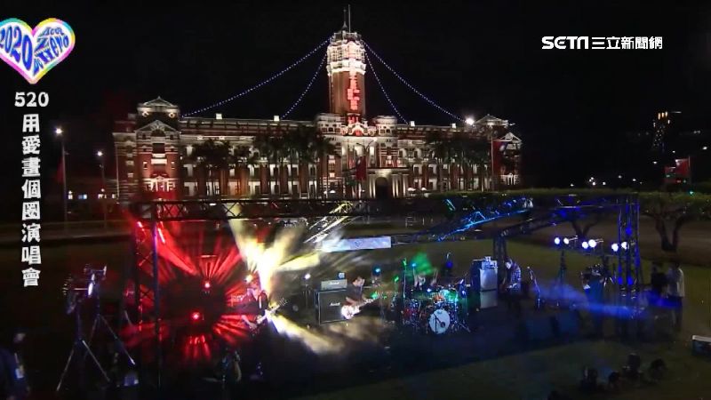慶總統就職　全台6地「順時鐘」開唱