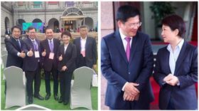 ▲五都市長、盧秀燕林佳龍（組合圖，資料畫面）