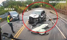 黃秀芳車禍（圖／翻攝畫面）