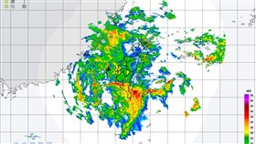  21日至23日滯留鋒面及西南氣流影響，氣象局預計下午14時啟動較大規模或較劇烈豪雨作業。（圖／翻攝自氣象局）