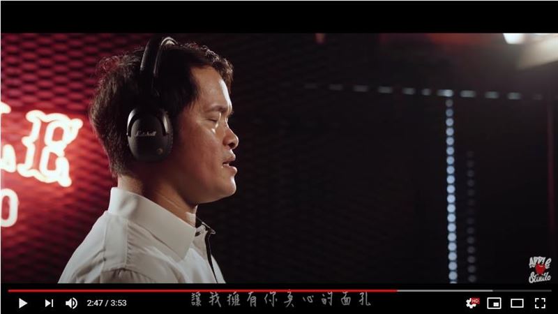 用歌聲抗疫！　林智勝獻唱明天會更好