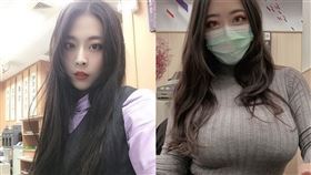 林思澄 「暗黑王祖賢」、「巨乳版王祖賢」 圖/IG