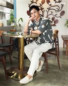 陸正希三立新聞網專訪。（記者邱榮吉/攝影）