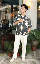 陸正希三立新聞網專訪。（記者邱榮吉/攝影）