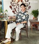 陸正希三立新聞網專訪。（記者邱榮吉/攝影）