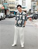 陸正希三立新聞網專訪。（記者邱榮吉/攝影）