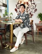 陸正希三立新聞網專訪。（記者邱榮吉/攝影）