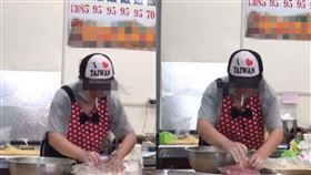 便當店大媽叼「這根」　網：還沒戴套（圖／翻攝自爆怨公社）