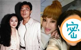  港星薛芷倫 在微博曬出與香港話題女王 章小蕙合照