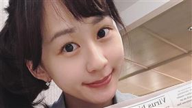 在蔡英文總統國際記者會上的美女翻譯/連翊婷/錄取哈佛。臉書