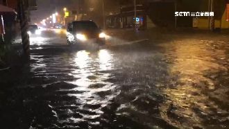 雨彈狂掃南台灣　安南發1級淹水警戒