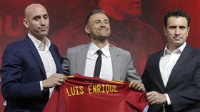 ▲西班牙國家足球隊教頭恩立格（Luis Enrique）。（圖／美聯社／達志影像）