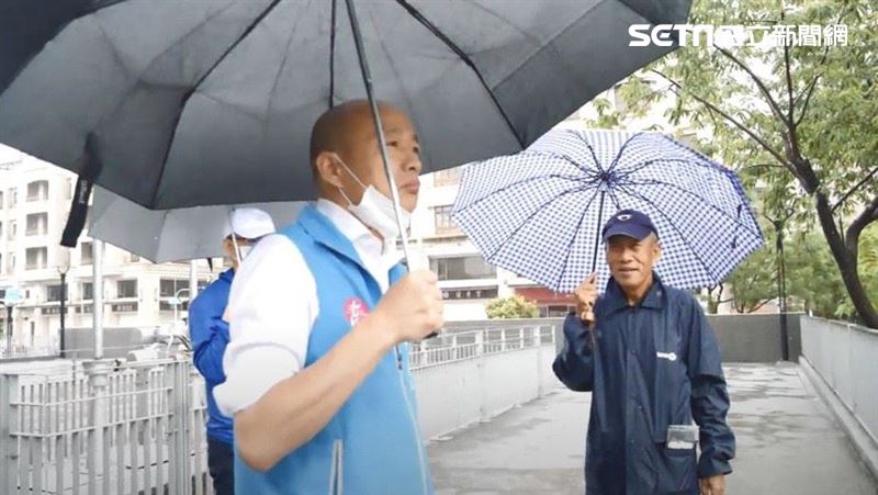 韓國瑜拚勘災…他曝實況：幾分鐘就走