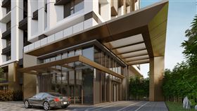 央北重劃區最高單價，大陸建設「鐫画」銷售近8成（圖／大陸建設）